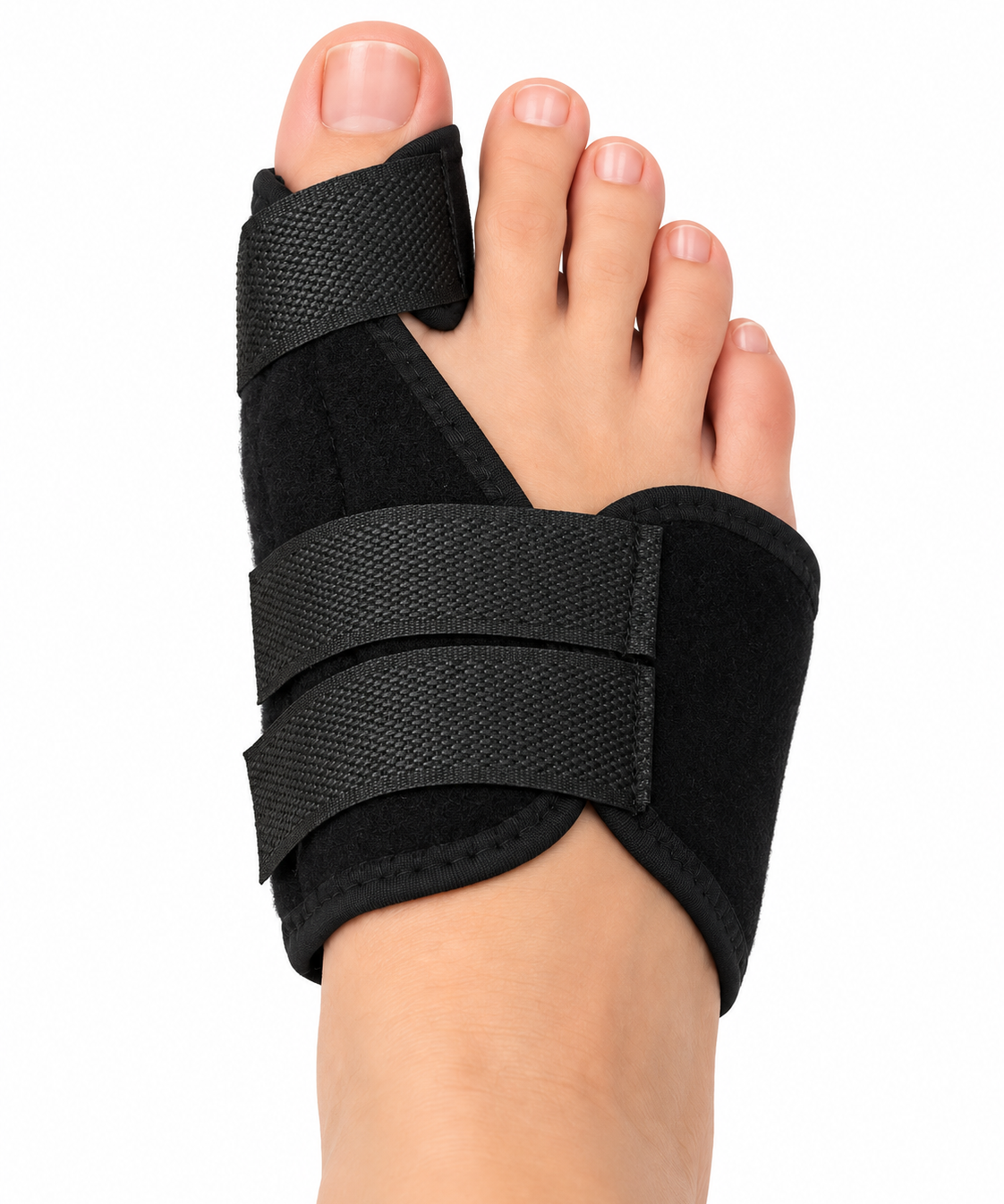 Hallux valgus nattstöd svart